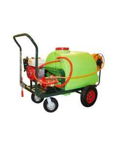 Pulverizador Carro 200 L Bencinero 35L/m Carrete 50M Lanza